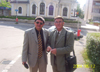 With my High School friend Prof. Stefan Smarandoiu, Rm. Valcea, 2004_small.jpg